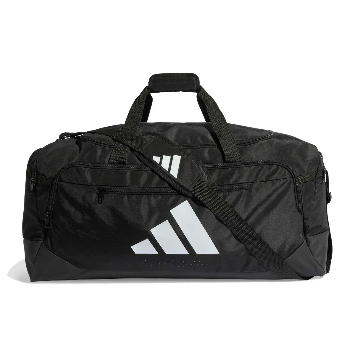 adidas Bolsa esportiva Training Defender grande, poliéster reciclado, preta
