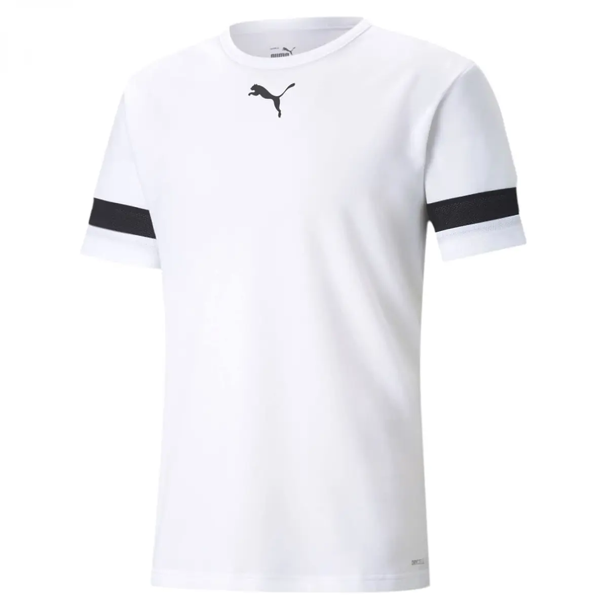 Camiseta Puma TeamRise Juvenil Branca - 1