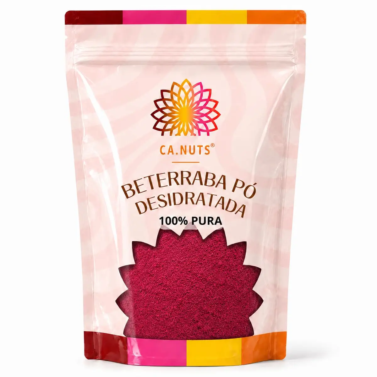Beterraba em Pó 100% Pura Importada | Farinha de Beterraba Ca.Nuts Linha especial (500g)