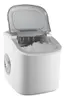 Máquina De Gelo Doméstica Portátil De 12kg Hzb-12 2l-220v Prata - 1
