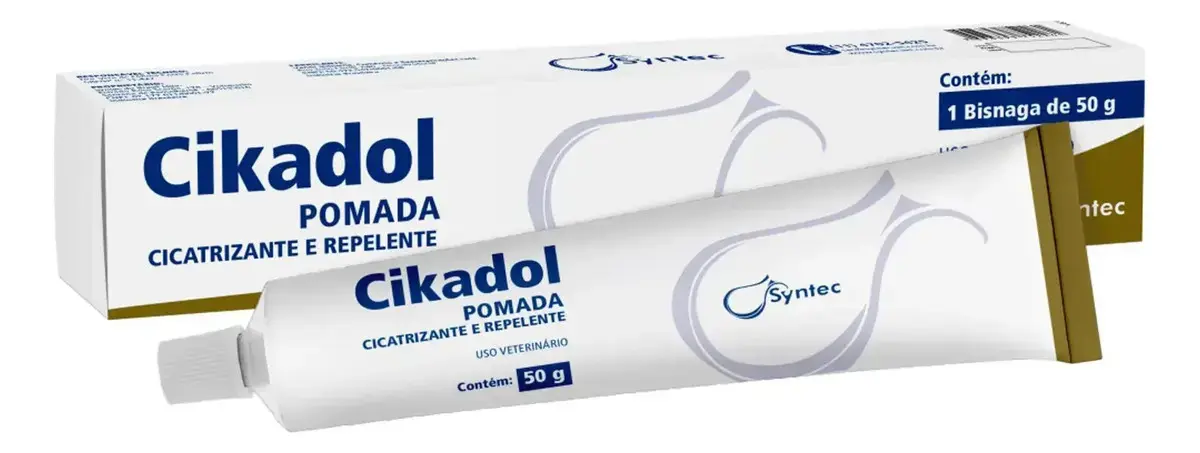 Pomada cikadol Cicatrizante E Repelente 50g - Syntec