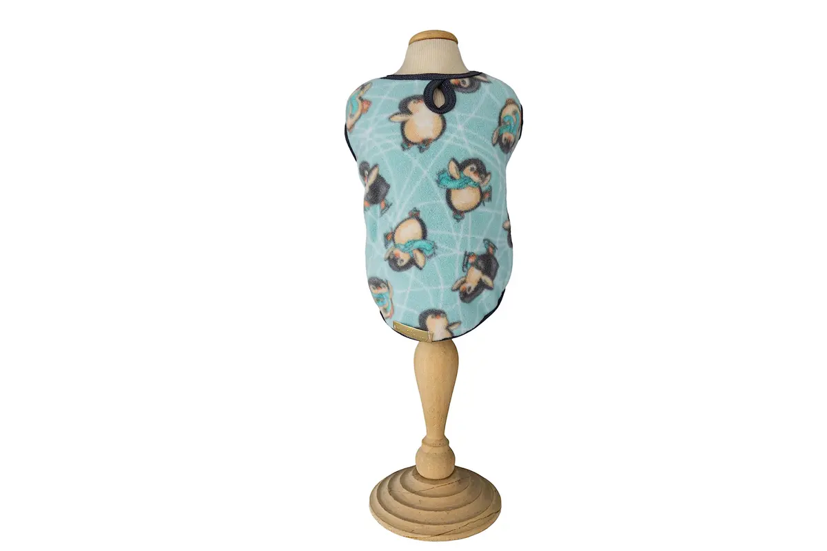 Roupa para Cachorro Luppet, Básica, Verde, Pinguim, Tamanho G