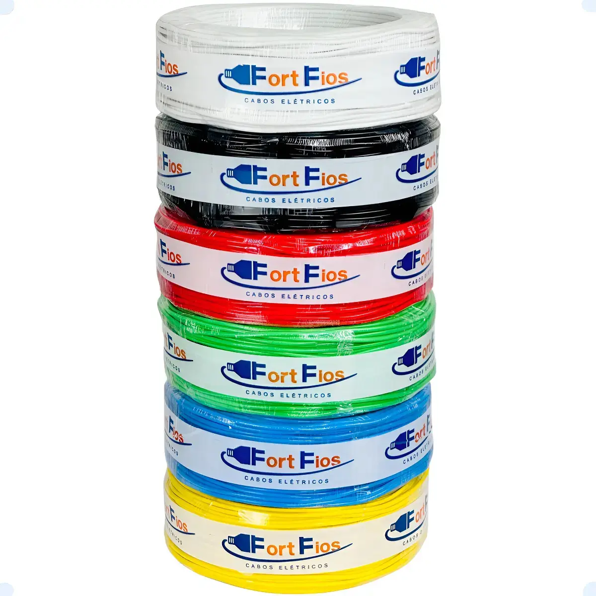 Fio Elétrico 2,5mm Cabo Flexível 2 5mm Rolo 50m Metros 750v Cobertura Verde