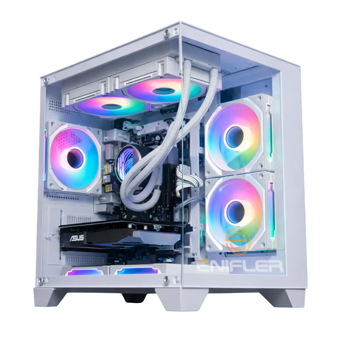 PC Gamer Ryzen 5 5500, RTX 3050, 16GB DDR4, SSD 480GB, 600W 80 Plus, Windows 11 Pro, GT7ERWTE-E