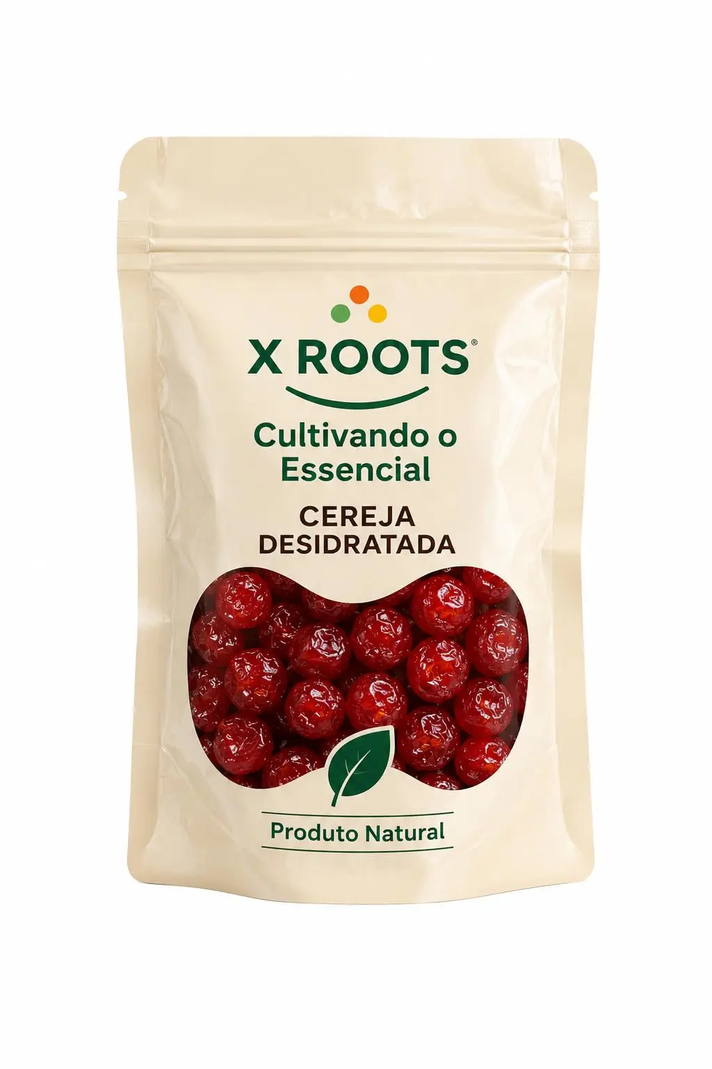 Cereja Desidratada X Roots 500g – Fruta Seca Premium | Ideal para Snacks, Receitas e Mix de Nuts