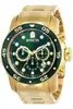 [APP] Invicta Relógio Pro Diver 0075 Cronógrafo 18k Ouro - 1