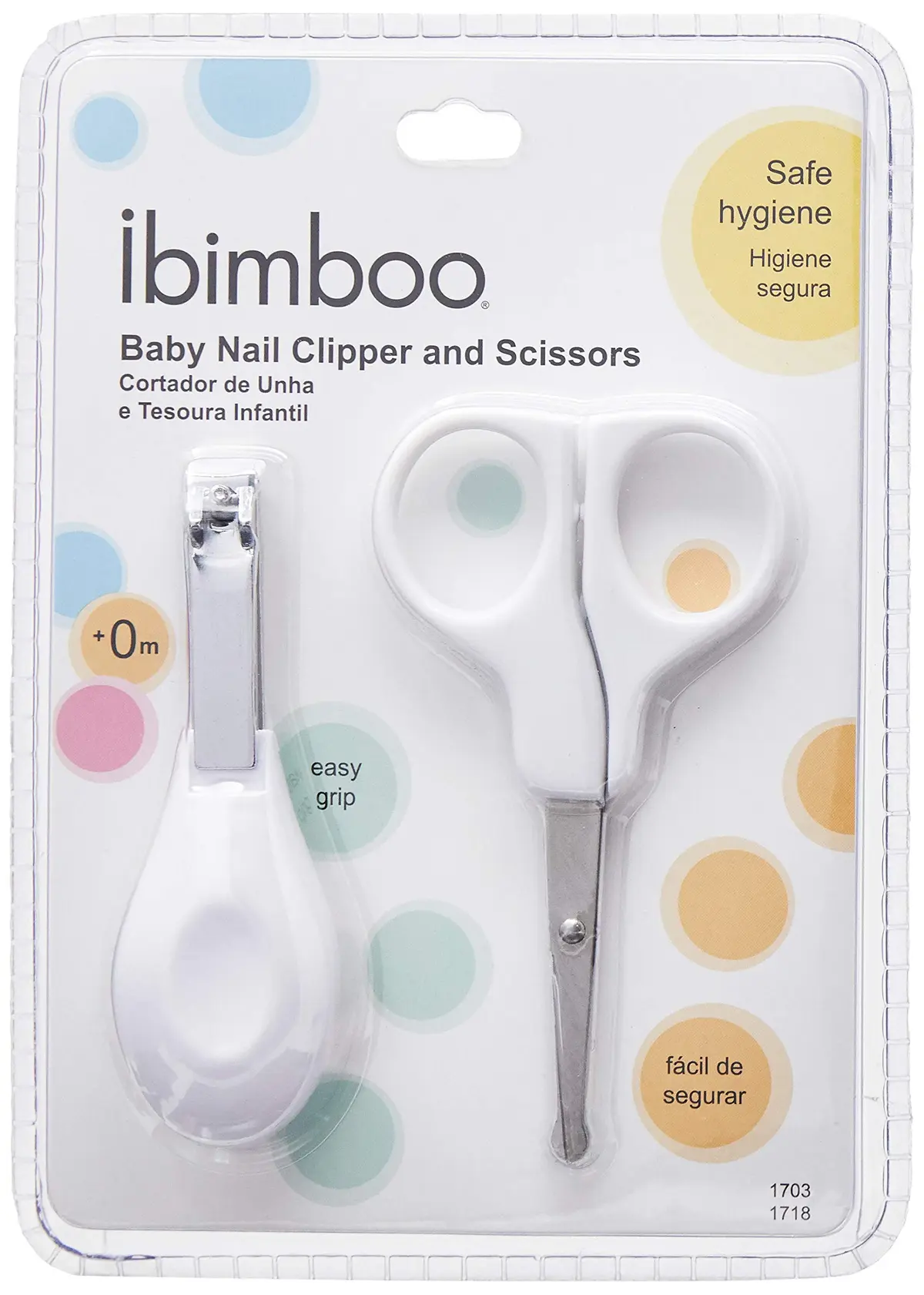 Ibimboo Kit Cortador Tesoura Branco - 1
