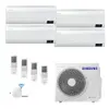 Ar Condicionado Multi Split 4x9.000 BTU Quente/Frio - Samsung Windfree Inverter + Kit WIFI - 1
