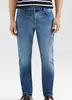 【Tam.: 38 40 42 44 e 48 】 Calça Jeans Masculina Slim - Azul / HERING - 1