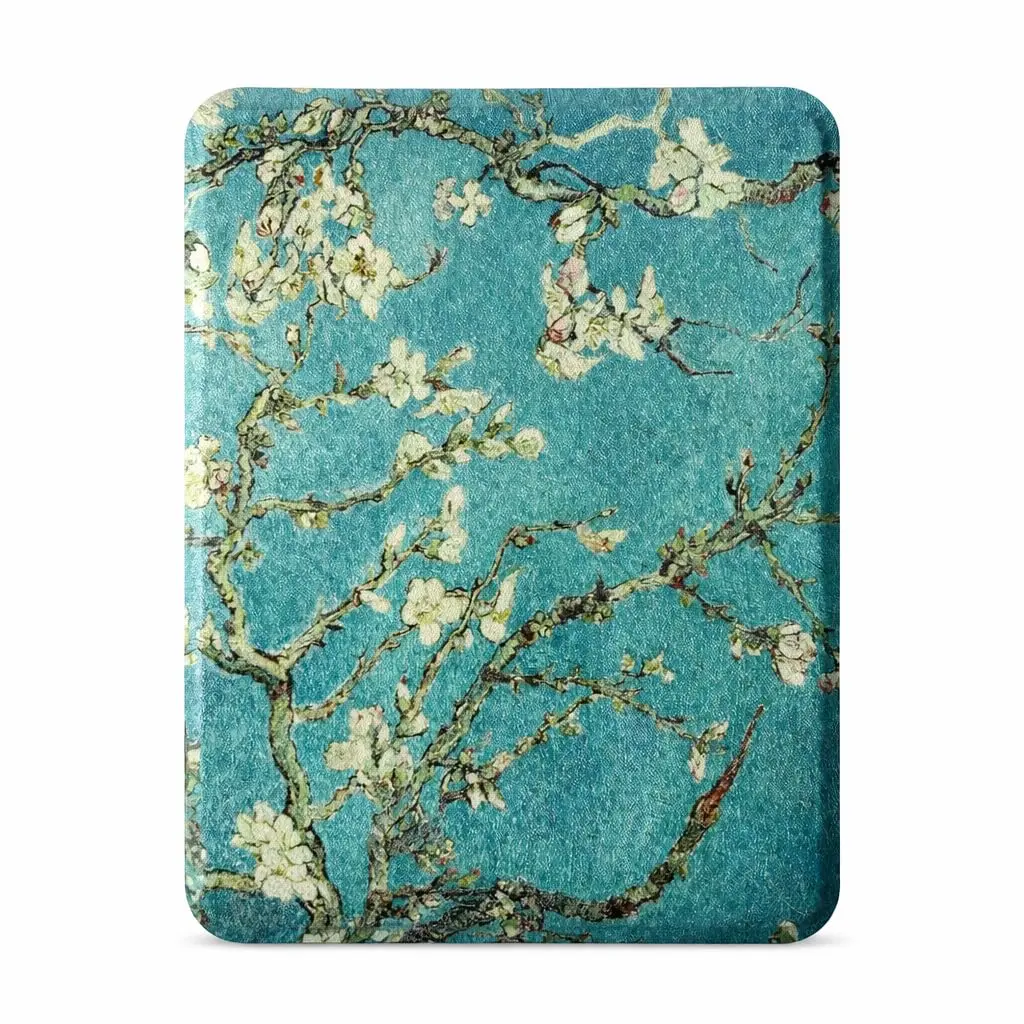 Capa para Kindle 11ª Geração Básico 2022/2024, Modelos C2V2L3 e RS23CV (Não compatível com Kindle 10ª Geração e Kindles Paperwhite) com Fecho Magnético, Flor de Cerejeira Van Gogh - 1