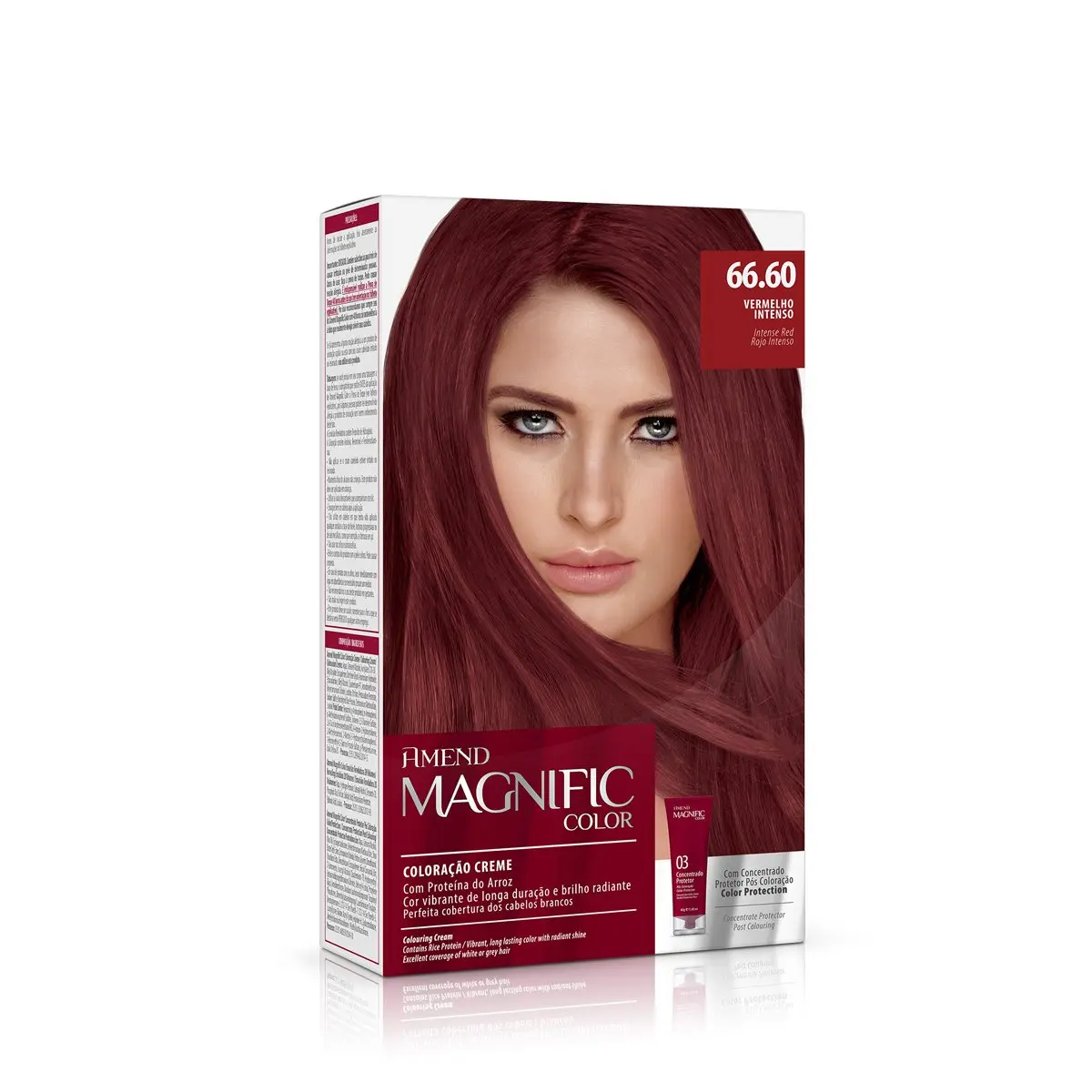 Kit Coloração Amend Magnific Color Vermelho Intenso 66.60