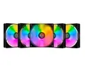 🔥 Kit Ventoinhas TGT Striker, Rainbow, 5x120mm 52.50 CFM 1600rpm - 1