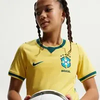 Camisa Brasil Nike I 2026/27 Torcedor Pro Infantil