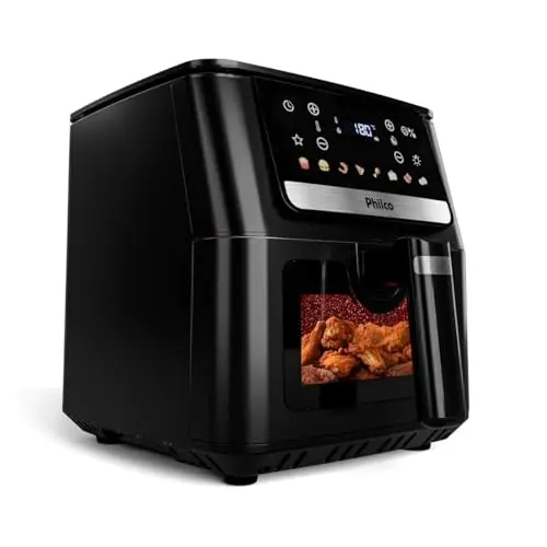 Philco Air Fryer 6,5L Visor Glass 1700W PAF65 220V thumbnail 7