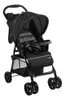 Carrinho de Bebê Spot Preto até 15kg - 1