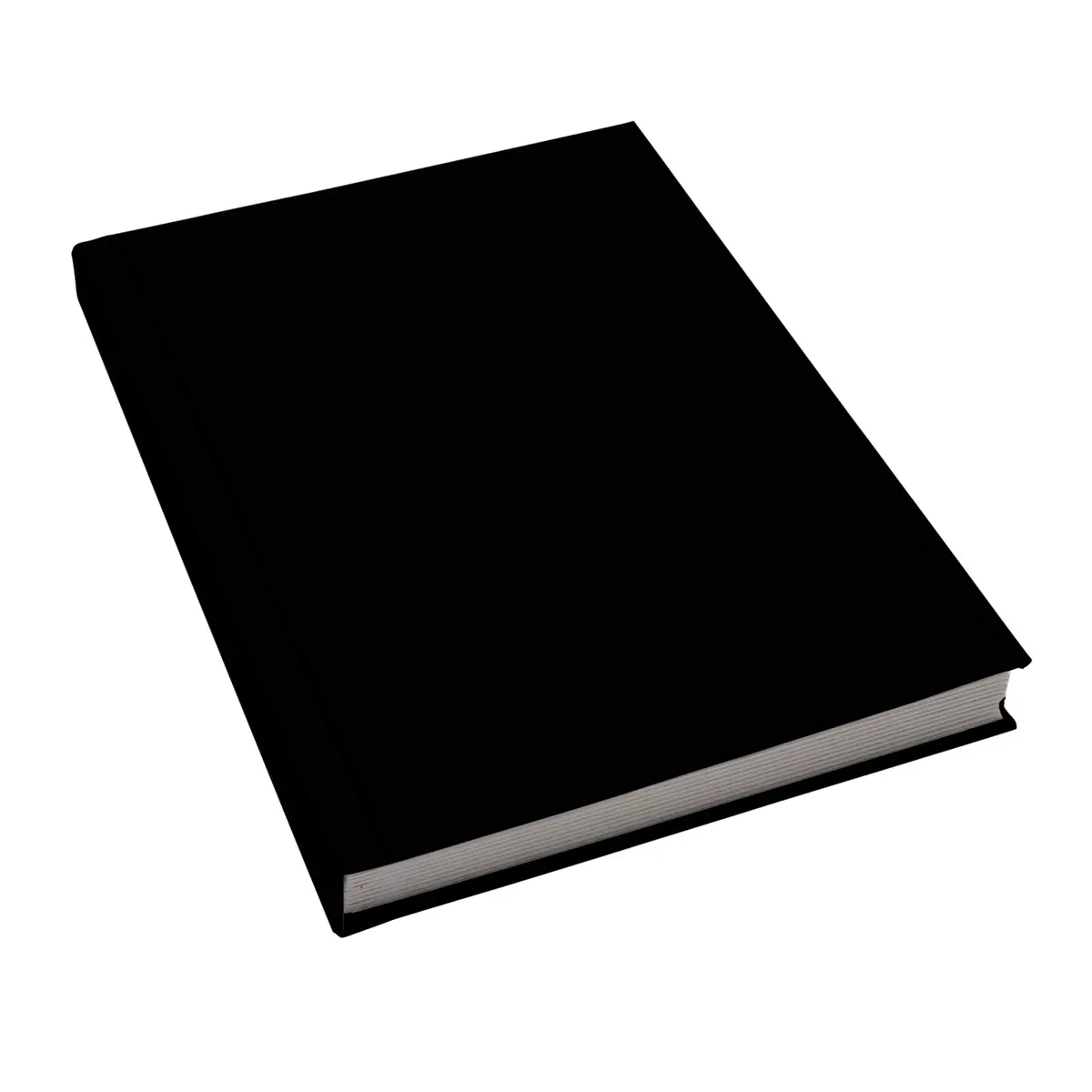 Álbum de fotos Ical, encadernação fotolivro autocolante, folhas de papel rígido branco, para 20 fotos 10x15cm vertical - linha Instalivro - modelo preto - 771 - 1