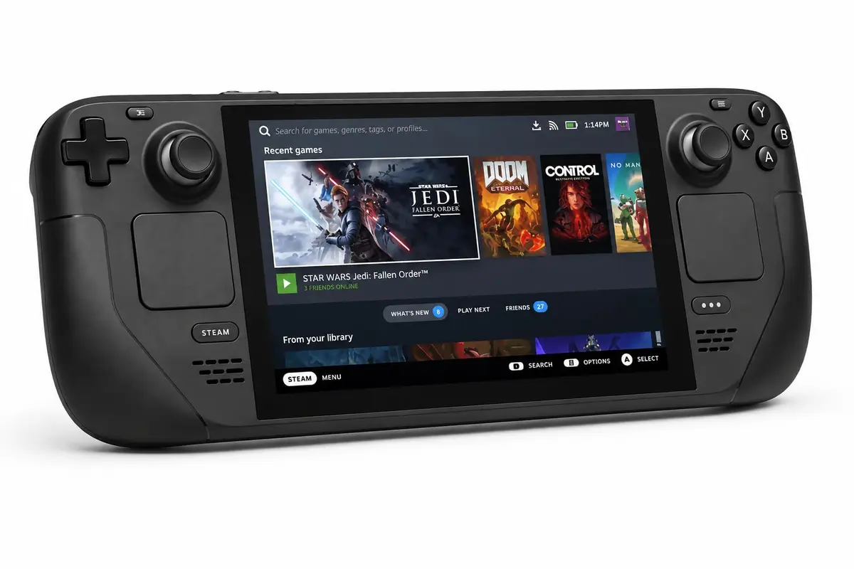 Valve Steam Deck OLED 1TB Portable Game Console