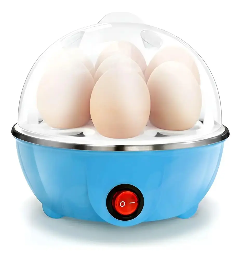 Cozedor De Ovos Elétrico Portátil A Vapor 7 Ovos 110V Com Desligamento Automático - 1