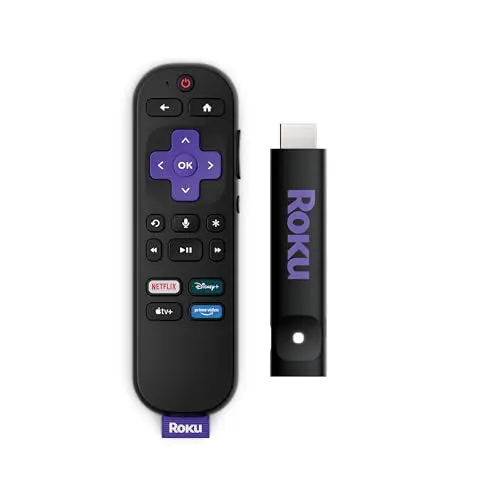 Roku Streaming Stick HD 2025 com controle de voz thumbnail 3