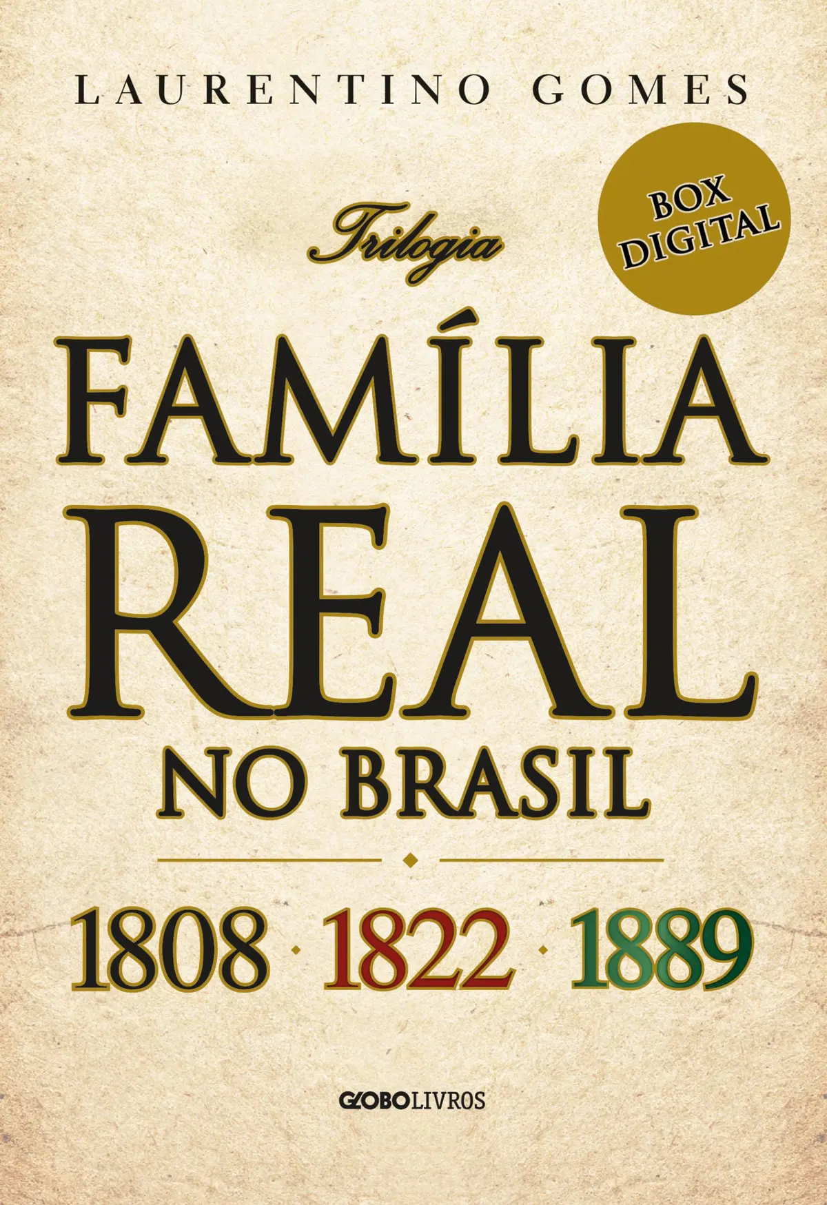 Box Digital Família real no Brasil