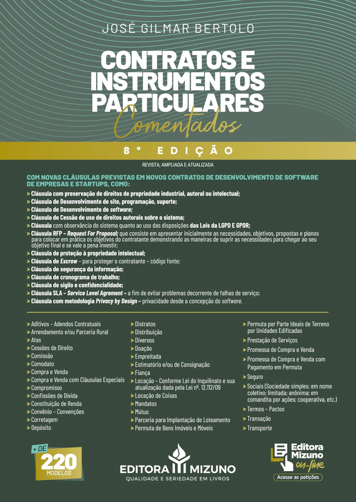 Contratos e instrumentos particulares comentados 8ª edição 2026