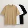 Kit 3 Camisetas Oversized Masculinas Lisa Premium - Tamanhos P, M, G, GG, XG - 1