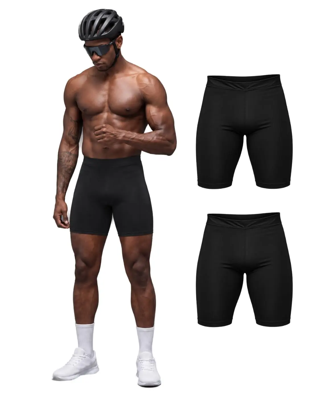 Kit 2 Short Ciclista Térmico Segunda Pele Masculino Adulto