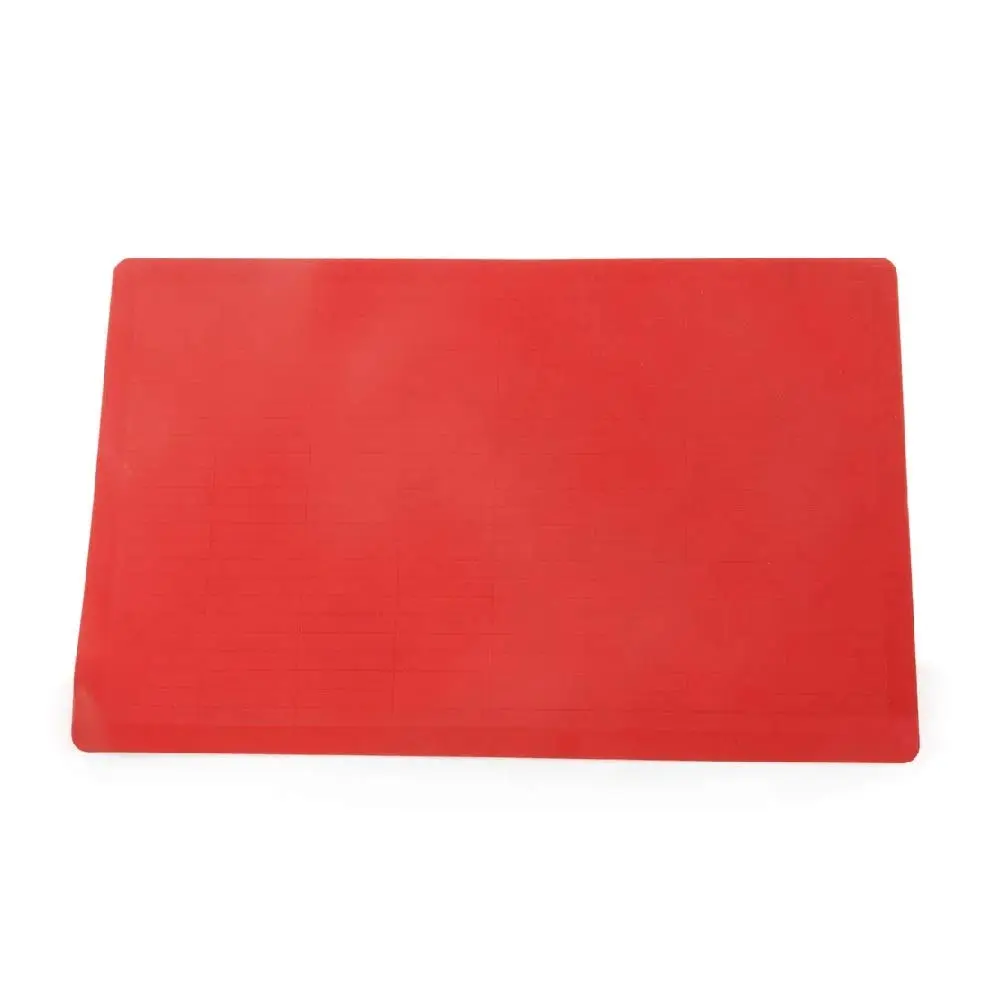 Mimo Style Folha para Assar, 28 cm, Ideal para Grelhas e Fornos Convencionais, Material de Silicone, Suporta Temperaturas de Até 220ºC, Antiaderente, Não Precisa Untar, Cor Vermelho
