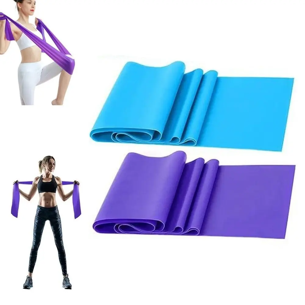 Kit 2 Faixas Elasticas Thera Band Para Exercícios Fisicos Fisioterapia Alongametos Treino em Casa, Resistente