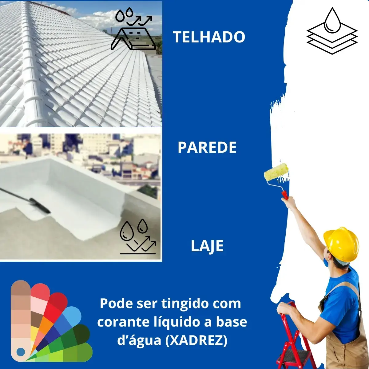 Manta Líquida Emborrachada Impermeabilizante 3,6kg thumbnail 4
