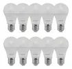 Kit 10 Lâmpadas LED 12W A60 E27 6500K Branco Frio - 1