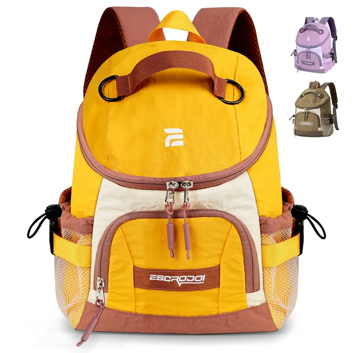 ESCRODOI Mochila Pequena para Atividades ao ar Livre 10L, Mochila Leve Casual, Resistente à Água, Mochilas de Trilha, Caminhadas, Acampamentos e Diário - 1