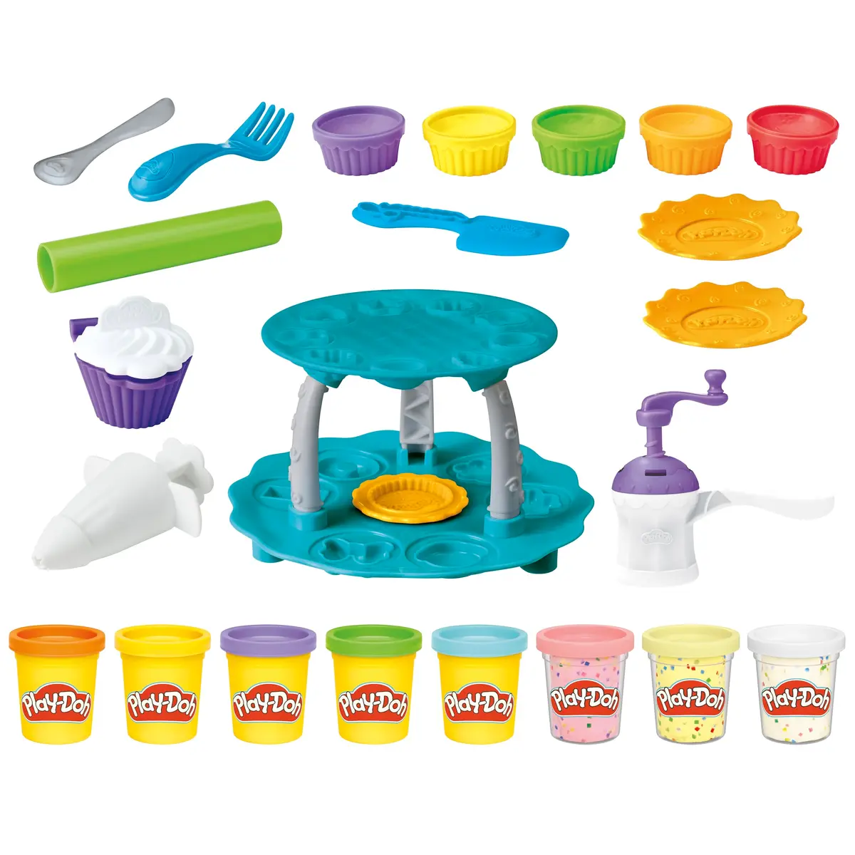 Conjunto Play Doh Torre de Cupcakes