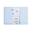kit 3 Papi Textil Paninho De Boca Bordados Karinho 32Cm X 32Cm - 1