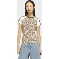 Camiseta adidas Originals Slim Cobra Branca - 1