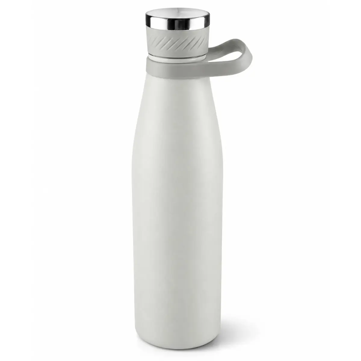 Garrafa Térmica 750ml Aço Inox 304 | Gelada e Quente 24h | Parede Dupla a Vácuo | Antivazamento | Alça em Silicone