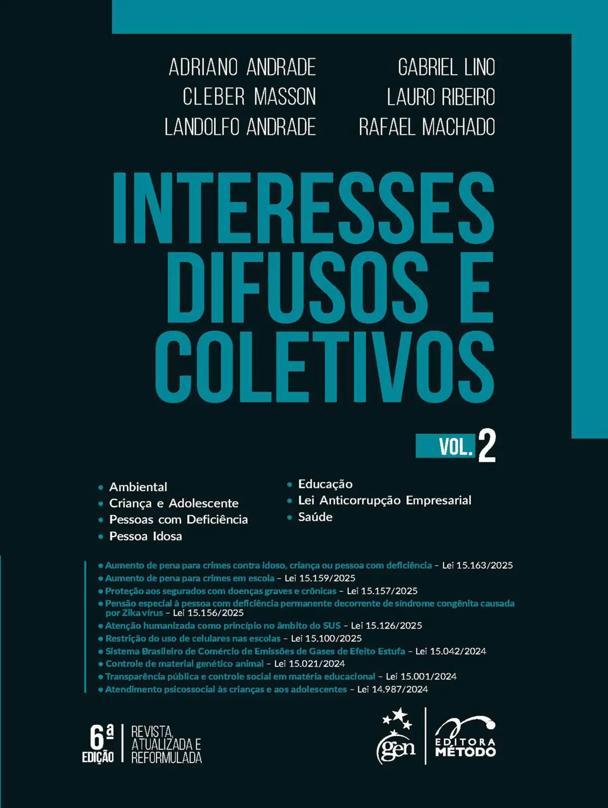 Interesses Difusos e Coletivos - Vol.2 - 6ª Edição 2025
