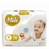 Fralda Mili Love & Care Premium P 56 Unidades - 1