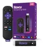 Roku Streaming Stick 2025 Para Tv Hd/fhd Controle Por Voz Preto De Voz 3ª geração 3840BR