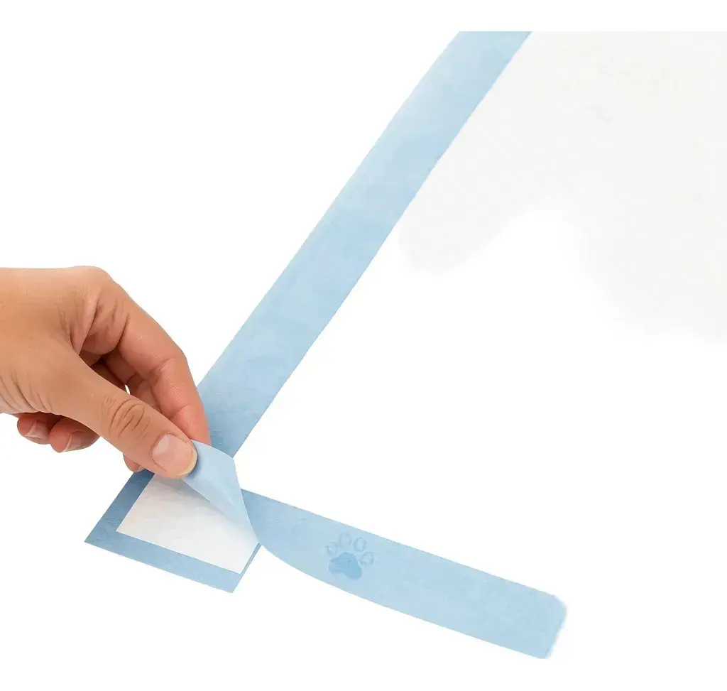 Tapete Higiênico para Cães Gatos Pets Manta Absorvente 50 Unidades 50x60 cm Absorção Rápida PawSoft Premium thumbnail 9