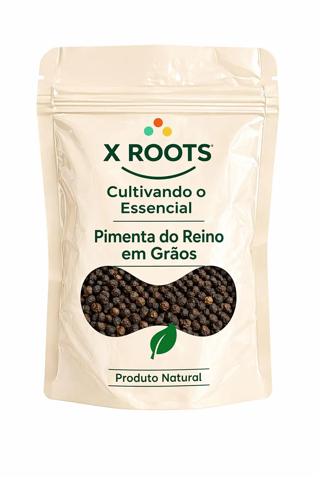 Pimenta do Reino em Grãos X Roots 100g – Especiaria Aromática Natural | Sabor Intenso e Moagem Fresca