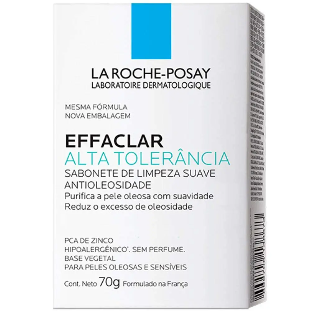 La Roche-Posay Effaclar Alta Tolerância Sabonete Facial 70g