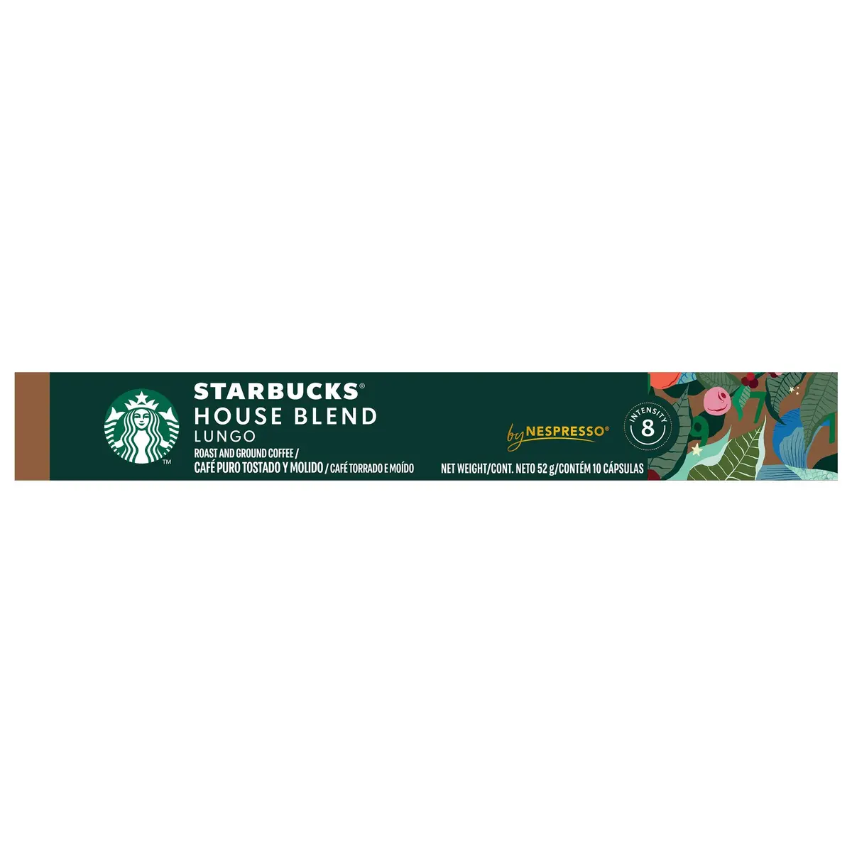 Café em Cápsula Starbucks® House Blend by Nespresso® - 10 cápsulas