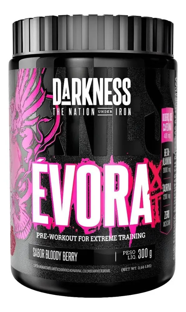 Évora XT Darkness Sabor Bloody Berry 300g