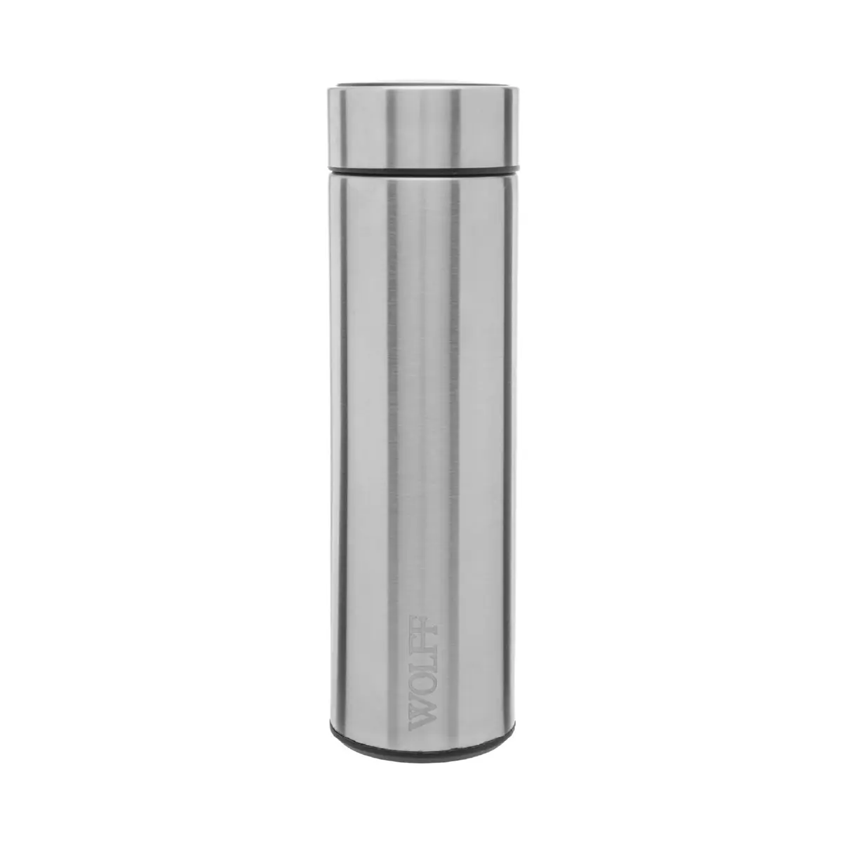 WOLFF - Garrafa Térmica de Aço Inox com Termômetro em Led 500ml - Conserva Bebidas Quentes e Frias - 1