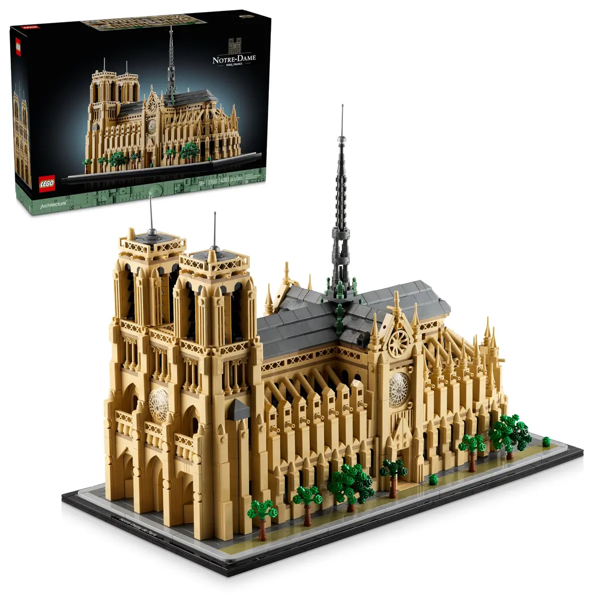 LEGO Architecture Notre-Dame de Paris; Conjunto 21061 - 1