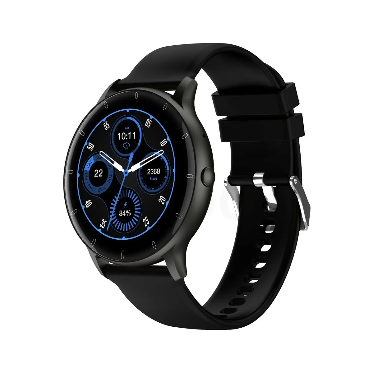 Bettdow Smartwatch Relógio inteligente com Al integrada, atende/faz chamadas, relógio esportivo feminino e masculino de 1,28" à prova d'água IP67, para celulares Android e iOS FB051 (Preto)