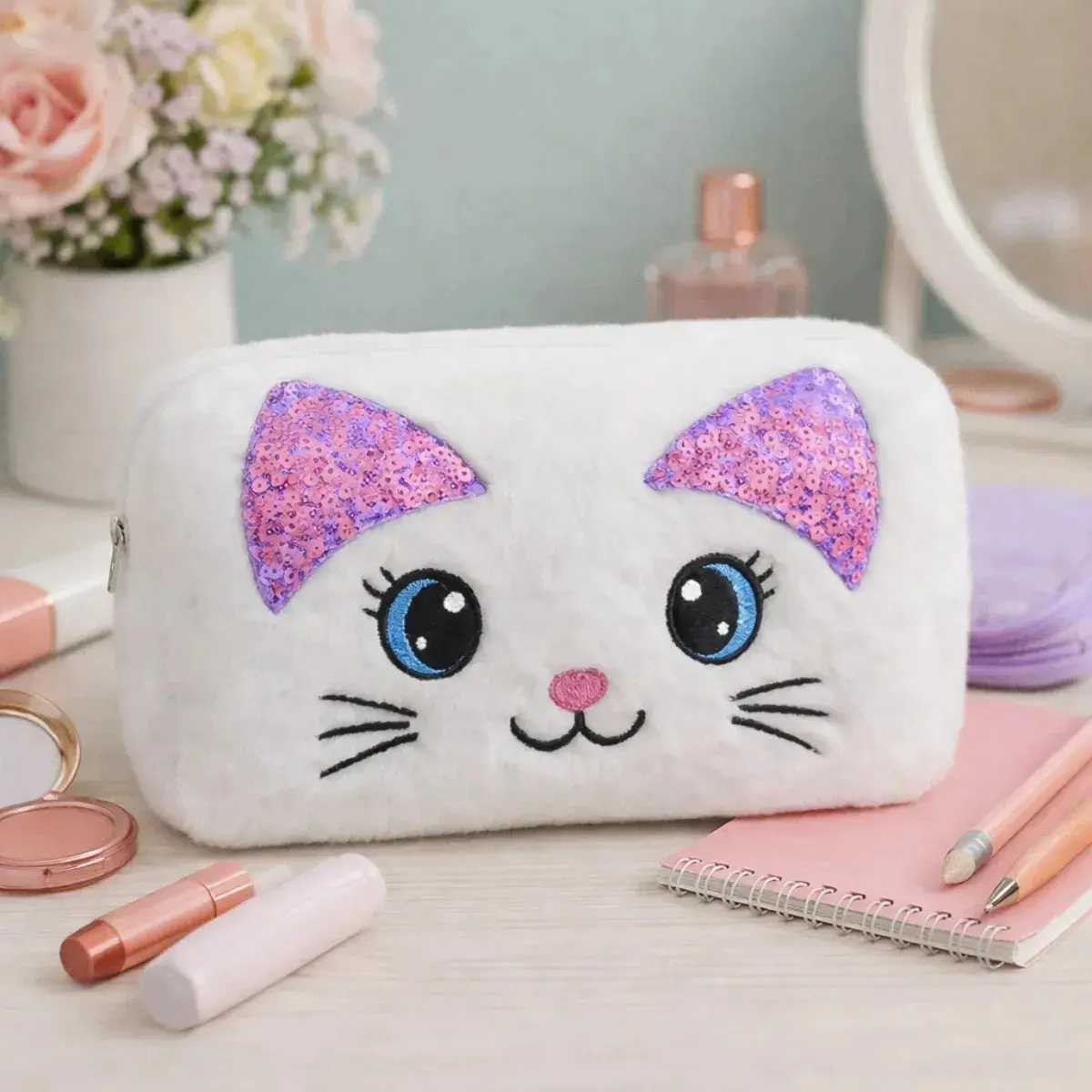 Conjunto De Maquiagem E Skin Care Infantil Blogueirinha thumbnail 7