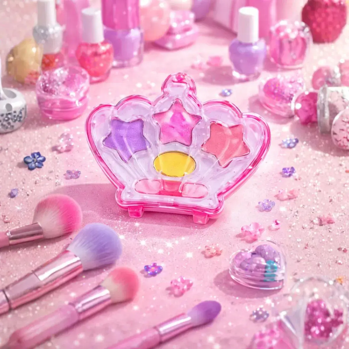 Conjunto De Maquiagem E Skin Care Infantil Blogueirinha thumbnail 9