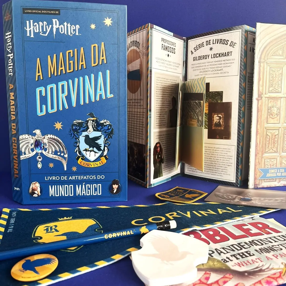 Harry Potter - A Magia da Corvinal: Livro Oficial de Artefatos do Mundo Mágico (inclui itens colecionáveis e presentes para fãs de Harry Potter): 4